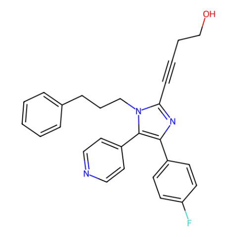 aladdin 阿拉丁 R288826 RWJ 67657,p38α和p38β抑制剂 215303-72-3 ≥98%(HPLC)