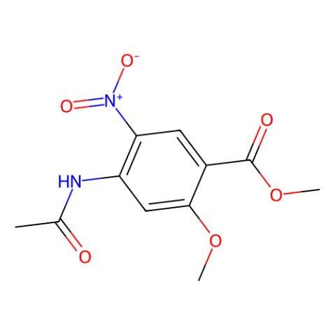 aladdin 阿拉丁 M170217 4-乙酰胺基-2-甲氧基-5-硝基苯甲酸甲酯 4093-41-8 98%