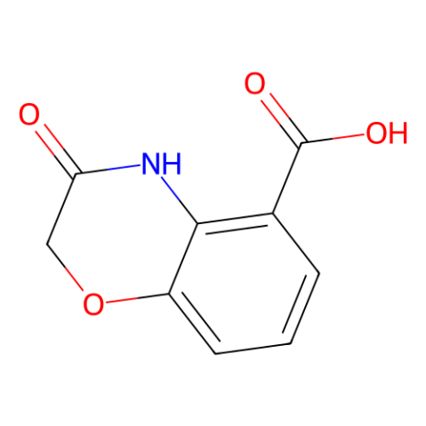 aladdin 阿拉丁 O589237 3-氧代-3,4-二氢-2H-苯并[b][1,4]噁嗪-5-羧酸 483282-25-3 95%