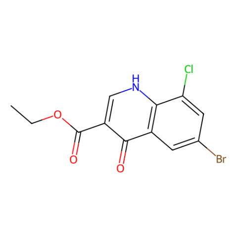 aladdin 阿拉丁 E358435 6-溴-8-氯-4-羟基-喹啉-3-羧酸乙酯 217316-19-3 97%