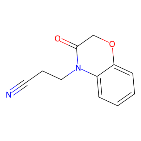 aladdin 阿拉丁 D155761 2,3-二氢-3-氧-4H-1,4-苯并恶嗪-4-丙腈 23866-12-8 >98.0%