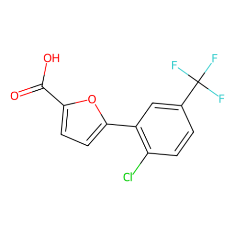 aladdin 阿拉丁 C468124 5-[2-氯-5-(三氟甲基)苯基]-2-糠酸 302911-88-2 96%