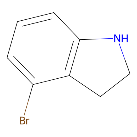aladdin 阿拉丁 B590407 4-溴-2,3-二氢-1H-吲哚 86626-38-2 97%