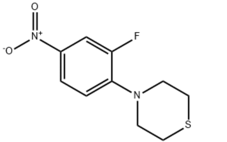 aladdin 阿拉丁 F578851 4-(2-氟-4-硝基苯基)硫代吗啉 168828-70-4 97%