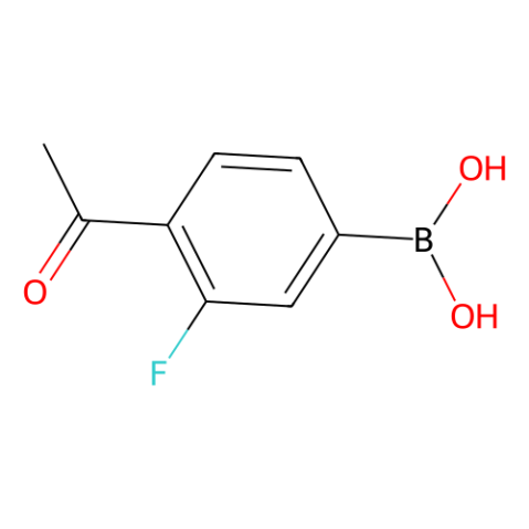 aladdin 阿拉丁 A589233 4-乙酰基-3-氟苯硼酸(含有不等量酸酐) 481725-35-3 98%