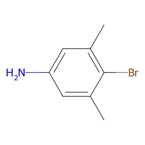 aladdin 阿拉丁 B185456 4-溴-3,5-二甲基苯胺 59557-90-3 98%
