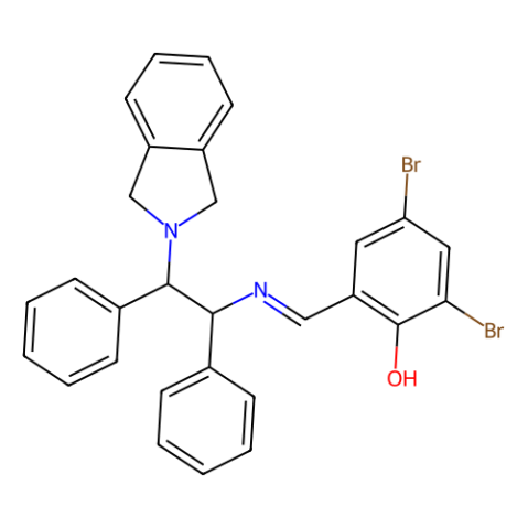 aladdin 阿拉丁 D155490 2,4-二溴-6-[(E)-[[(1R,2R)-2-(异吲哚啉-2-基)-1,2-二苯基乙基]亚氨基]甲基]苯酚 1420042-07-4 93%