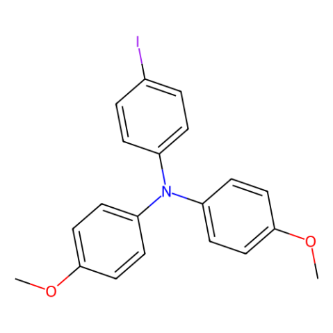 aladdin 阿拉丁 I157435 4-碘-4',4''-二甲氧基三苯胺 201802-15-5 98%