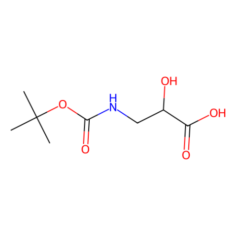 aladdin 阿拉丁 T588171 N-Boc-3-氨基-2-羟基丙酸 218916-64-4 97%