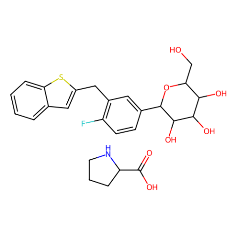 aladdin 阿拉丁 I412672 伊格列净L-脯氨酸盐 951382-34-6 99%