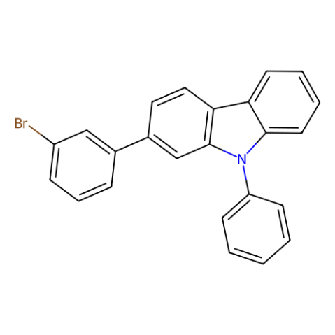 aladdin 阿拉丁 B405208 2-(3-溴苯基)-9-苯基-9H-咔唑 1365118-41-7 98.0%