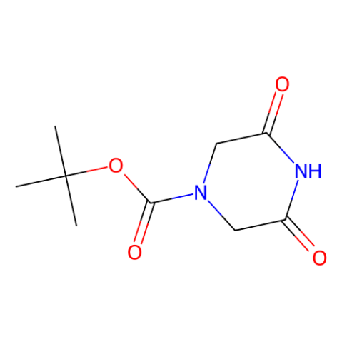 aladdin 阿拉丁 D589271 3,5-二氧代哌嗪-1-羧酸叔丁酯 501127-89-5 97%