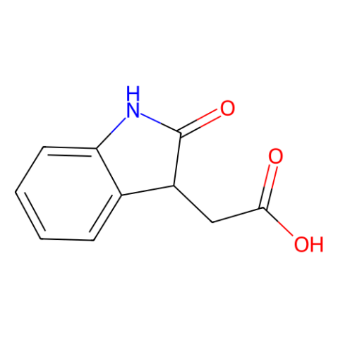 aladdin 阿拉丁 O478937 2-(2-氧吲哚-3-基)乙酸 2971-31-5 96%