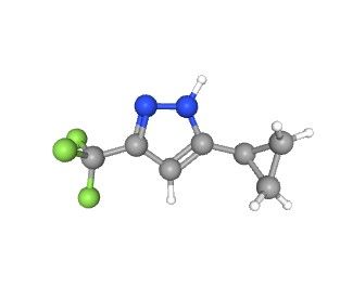 aladdin 阿拉丁 C586188 5-环丙基-3-(三氟甲基)-1H-吡唑 1027617-86-2 96%