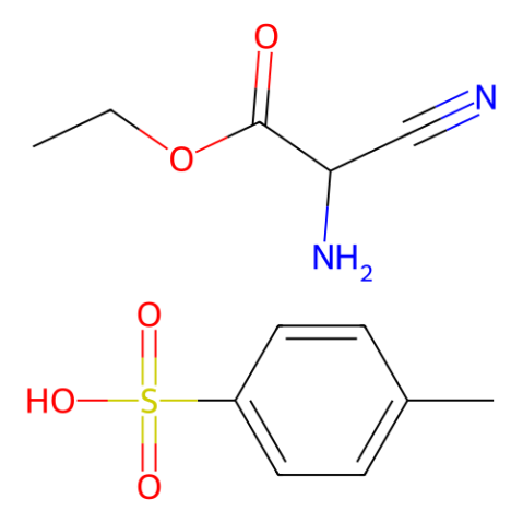 aladdin 阿拉丁 E588937 2-氨基-2-氰基乙酸乙酯对甲苯磺酸盐 37842-58-3 97%