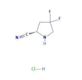 aladdin 阿拉丁 S590422 (S)-4,4-二氟吡咯烷-2-甲腈盐酸盐 869489-04-3 95%