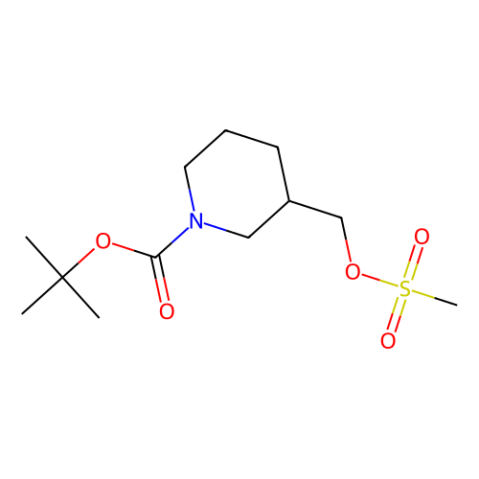 aladdin 阿拉丁 B181880 1-Boc-3-甲磺酰氧基甲基-哌啶 162166-99-6 95%