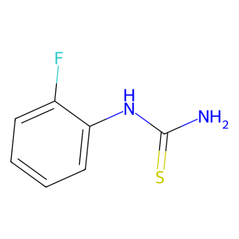 aladdin 阿拉丁 F156625 (2-氟苯基)硫脲 656-32-6 >95.0%(HPLC)