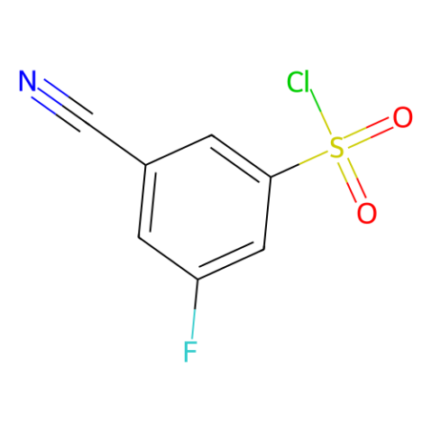 aladdin 阿拉丁 C586849 3-氰基-5-氟苯-1-磺酰氯 1261644-49-8 95%