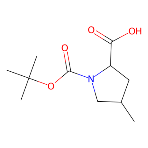 aladdin 阿拉丁 S184043 (2S,4S)-N-Boc-4-甲基吡咯烷-2-甲酸 364750-81-2 95%