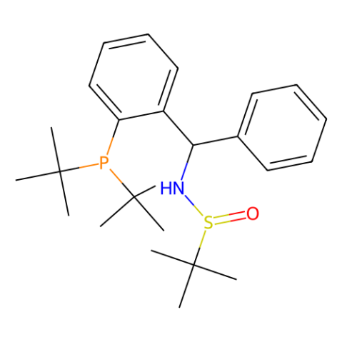 aladdin 阿拉丁 S398896 [S(R)]-N-[(1S)-1-[2-(二叔丁基膦)苯基]苯甲基]-2-叔丁基亚磺酰胺 2565792-23-4 ≥95%