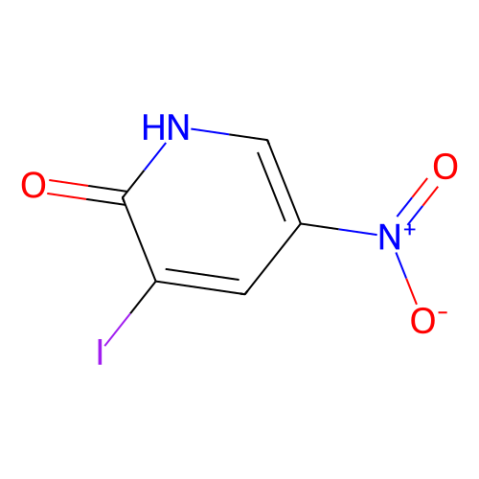 aladdin 阿拉丁 H169060 2-羟基-3-碘-5-硝基吡啶 25391-58-6 97%