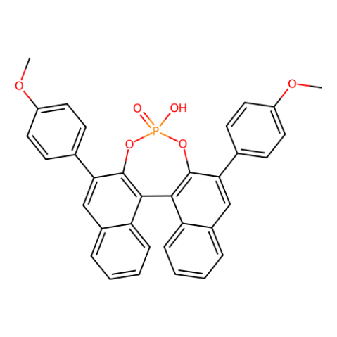 aladdin 阿拉丁 B300476 (11bR)-4-羟基-2,6-双(4-甲氧基苯基)-4-氧化物-二萘并[2,1-d：1',2'-f] [1,3,2]二氧杂磷 695162-88-0 98%