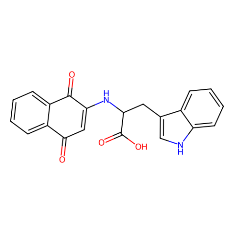 aladdin 阿拉丁 N286859 N-(1,4-二氢-1,4-二氧-2-萘)-L-色氨酸（NQTrp） 185351-19-3 95%