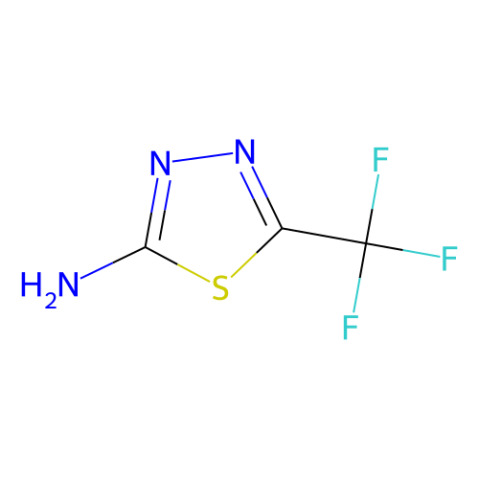 aladdin 阿拉丁 A165615 2-氨基-5-三氟甲基-1,3,4-噻二唑 10444-89-0 97%