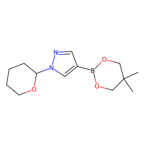 aladdin 阿拉丁 T165739 1-(2-四氢吡喃基)-1H-吡唑-4-硼酸新戊二醇酯 1072944-26-3 95%
