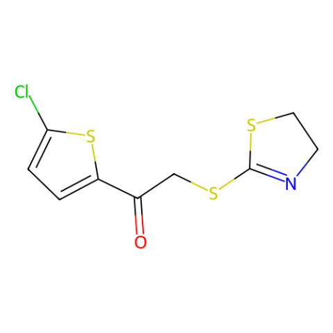 aladdin 阿拉丁 W417629 1-(5-氯-2-噻吩基))-2-[(4,5-二氢-2-噻唑基)硫基]-乙酮 438481-79-9 95%