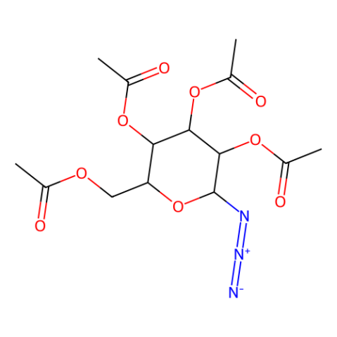 aladdin 阿拉丁 T292374 2,3,4,6-四-O-乙酰基-β-D-叠氮化吡喃半乳糖 13992-26-2 ≥98%