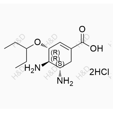 奥司他韦杂质26(双盐酸盐)