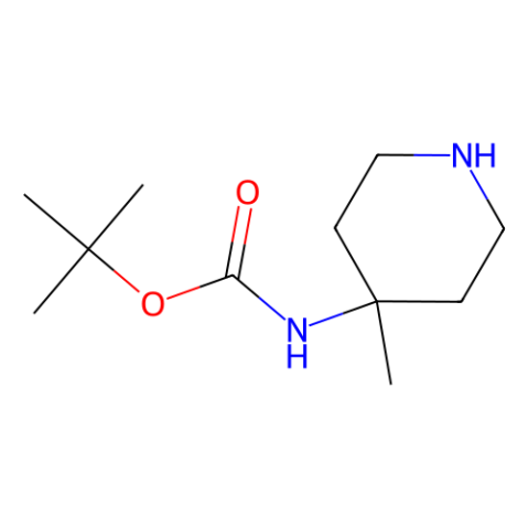 aladdin 阿拉丁 T174769 N-(4-甲基哌啶-4-基)氨基甲酸叔丁酯 163271-08-7 97%