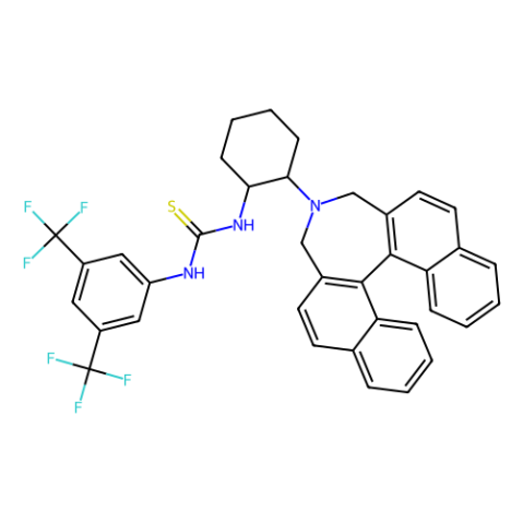 aladdin 阿拉丁 N281663 N-[3,5-双(三氟甲基)苯基]-N'-[(1S,2S)-2-[(11bR)-3,5-二氢-4H-联萘并[2,1-c:1',2'-e]氮杂卓-4-基]环己基]硫脲 1040245-49-5 98%,99% ee