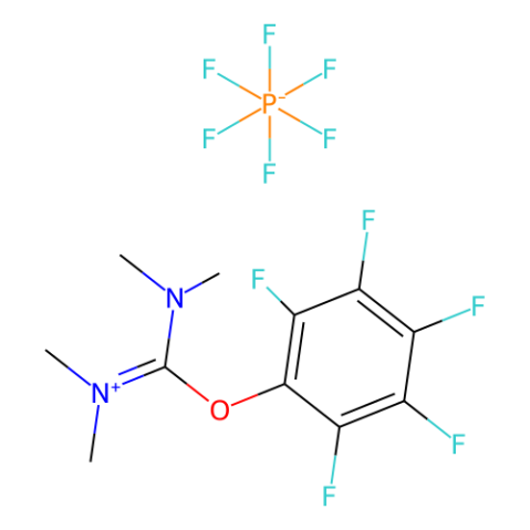aladdin 阿拉丁 P182664 (二甲基氨基)二甲基(2,3,4,5,6-五氟苯氧基)甲烷亚胺鎓六氟磷酸盐 206190-14-9 98%