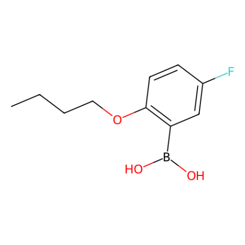 aladdin 阿拉丁 B170541 2-丁氧基-5-氟苯基硼酸(含数量不等的酸酐) 480438-62-8 95%