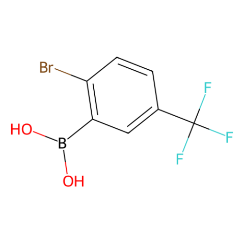 aladdin 阿拉丁 B196081 2-溴-5-三氟甲基苯硼酸（含有数量不等的酸酐） 957034-38-7 95%