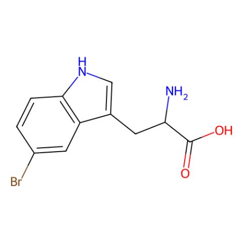 aladdin 阿拉丁 B474372 5-溴-DL-色氨酸 6548-09-0 99%