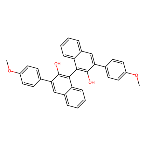 aladdin 阿拉丁 R300827 (R)-3,3'-双(4-甲氧基苯基)-[1,1'-双萘] -2,2'-二醇 756491-51-7 98%