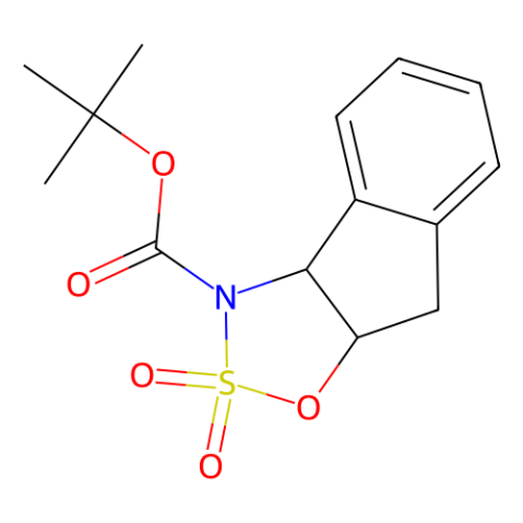 aladdin 阿拉丁 S282322 (4S, 5R)3, 3a, 8, 8a-四氢茚并[1,2-d]-1,2,3-氧杂噻唑-2,2-二氧化物-3-羧酸叔丁酯 1091606-66-4 ≥97%