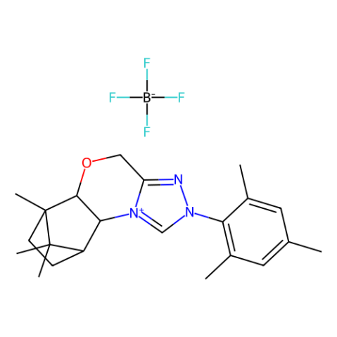 aladdin 阿拉丁 H281519 (5aS,6R,9S,9aR)-5a,6,7,8,9,9a-六氢-6,11,11-三甲基-2-(2,4,6-三甲基苯基)-6,9-甲基-4H-[1,2,4]三唑并[3,4-c] [1,4]苯并恶嗪四氟硼酸酯 1037287-79-8 95%