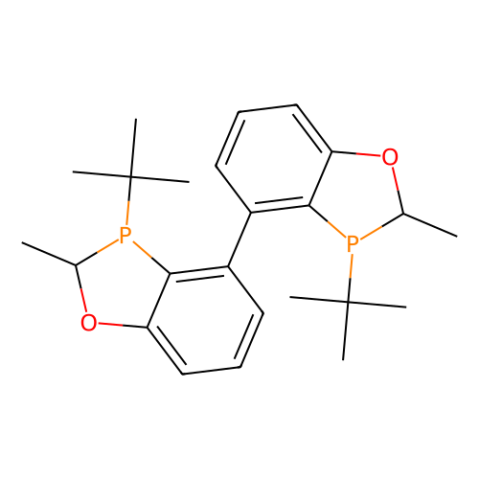 aladdin 阿拉丁 R282173 (2R,2'R,3R,3'R)-3,3'-二叔丁基-2,2'-二甲基-2,2',3,3'-四氢-4,4'-二苯并[d][1,3]氧磷杂环戊二烯 2214207-74-4 ≥97%，≥99% ee