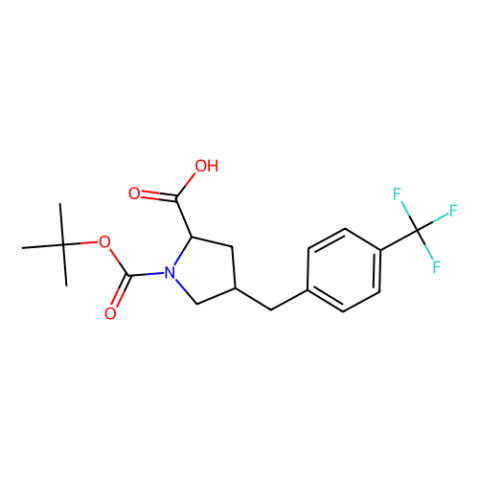 aladdin 阿拉丁 B465190 Boc-(R)-4-[4-(三氟甲基)苄基]-L-脯氨酸 957311-17-0 ≥98.0% (HPLC)