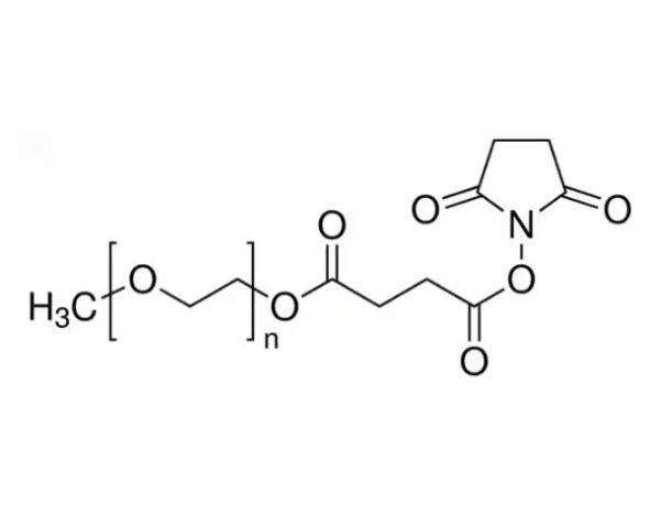 aladdin 阿拉丁 M466688 甲氧基聚乙二醇琥珀酸酯N-羟基琥珀酰亚胺 78274-32-5 MW 5000 Da, ≥90%