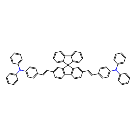 aladdin 阿拉丁 D290108 2,7-双[4-（二苯氨基）苯乙烯基] -9,9-螺双芴 436798-89-9 98%