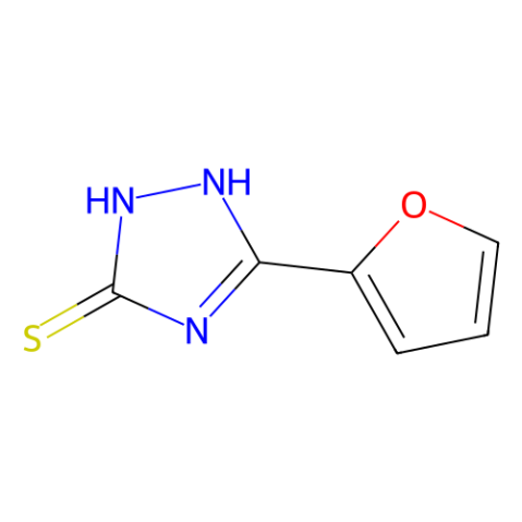 aladdin 阿拉丁 F469128 5-(2-呋喃基)-2,4-二氢-[1,2,4]-三唑-3-硫酮 35771-65-4 97%