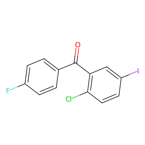 aladdin 阿拉丁 C195817 (2-氯-5-碘苯基)(4-氟苯基)甲酮 915095-86-2 98%