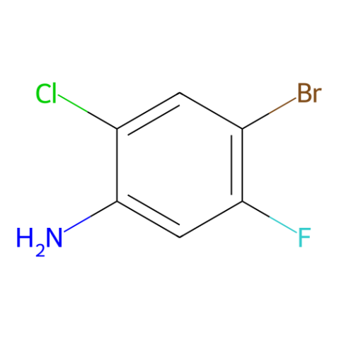 aladdin 阿拉丁 B578813 4-溴-2-氯-5-氟苯胺 1000572-63-3 97%