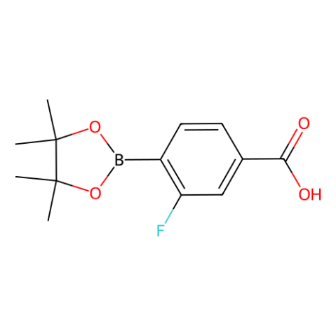 aladdin 阿拉丁 C165656 4-羧基-2-氟苯基硼酸频哪醇酯 1050423-87-4 97%